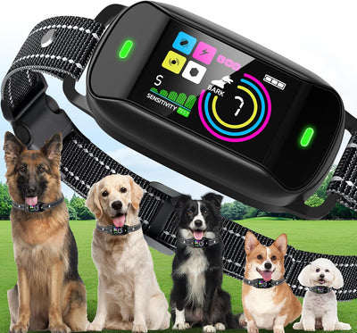 Collar antiladridos AI para perros 4 modos impermeable