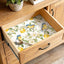 Papel tapiz limón autoadhesivo amarillo cítricos flores gabinetes