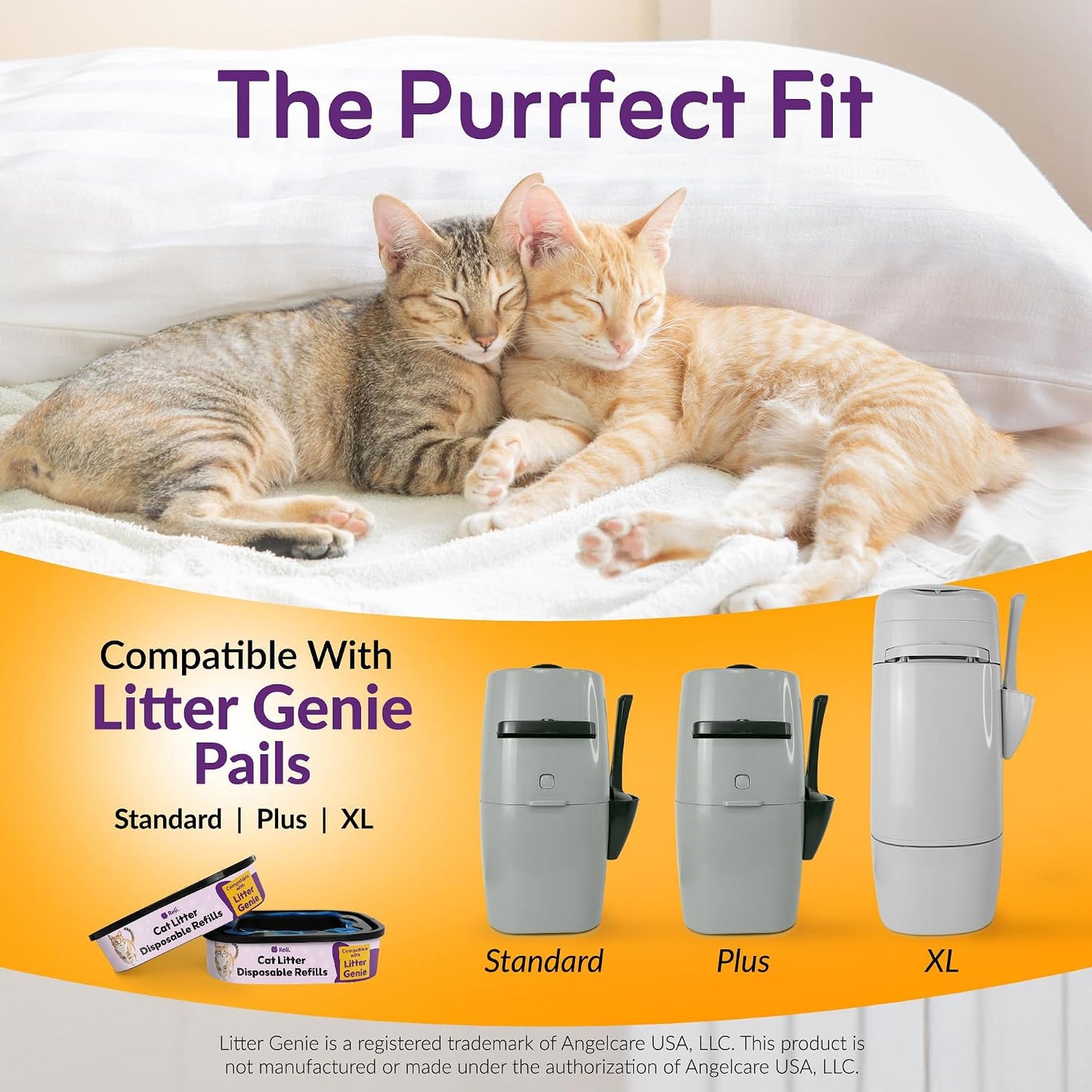 Bolsas arena gato comp Litter Genie 7 capas 18 semanas