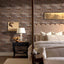 Ladrillo sintético PVC 15.74x11.8pulg 10 Pzas para pared interiores