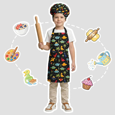 Set Delantal Chef Ajustable con Bolsillo 2026