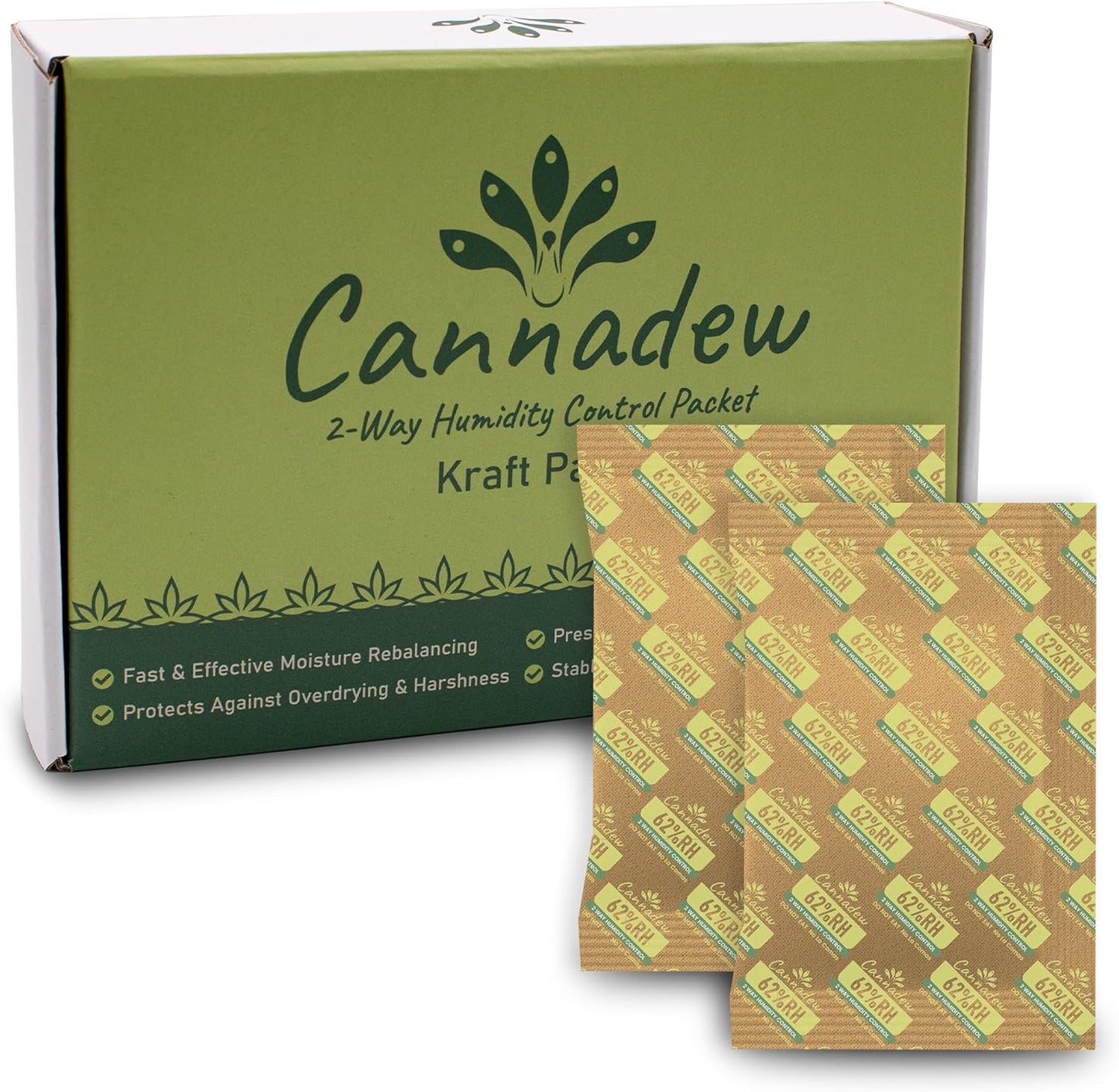 Paquete 5 Absorbedores Humedad Kraft 62% RH 2.12oz