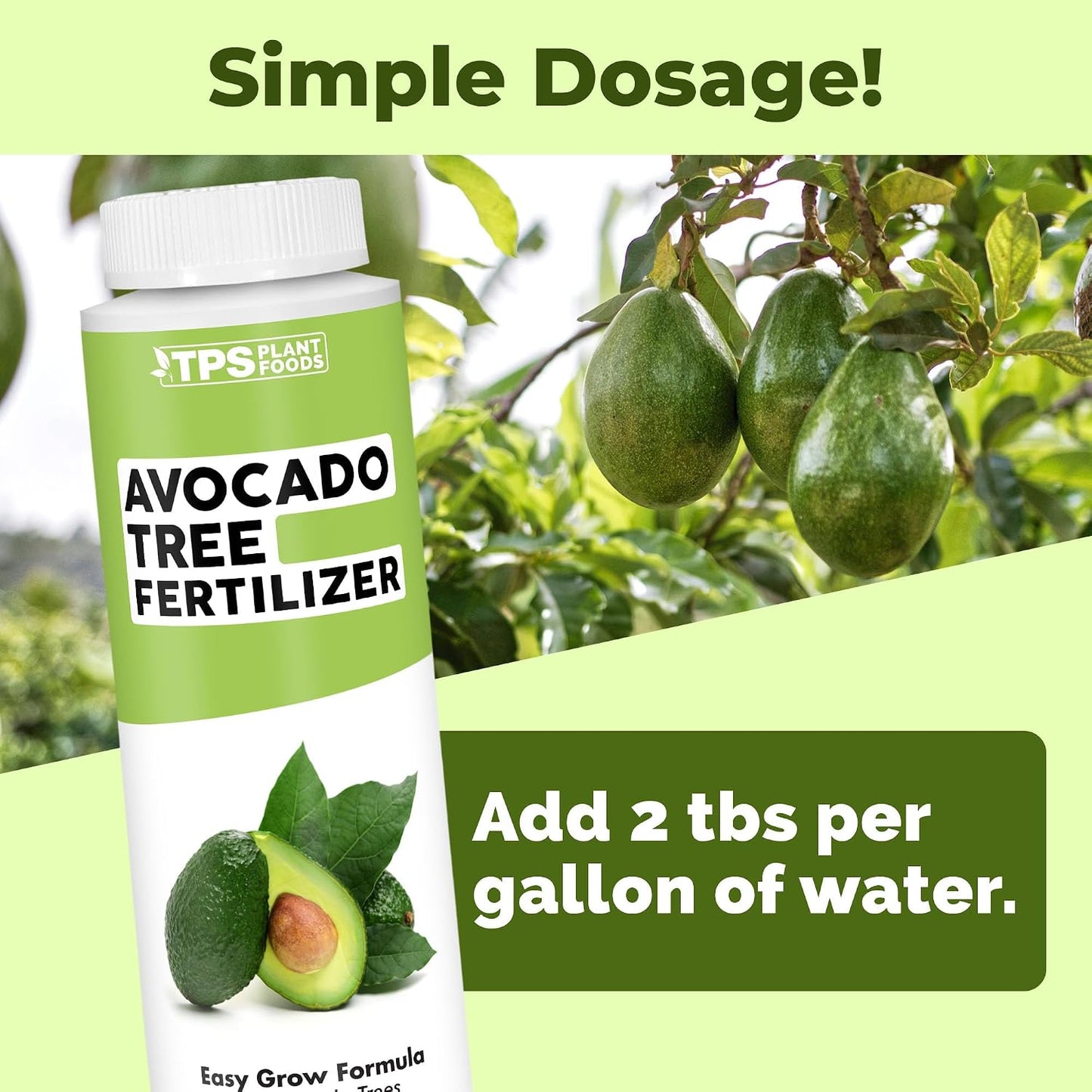 Fertilizante líquido para árbol de aguacate 8oz