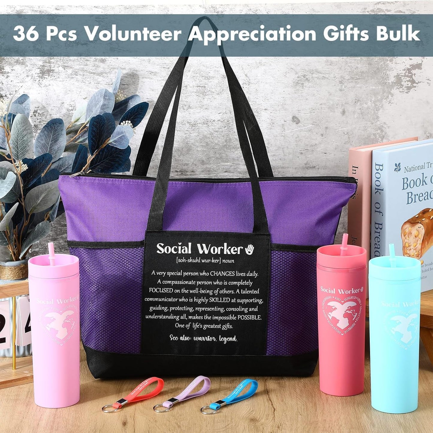 Regalos de agradecimiento para empleados bolsas de mano tazas llaveros San Valentín