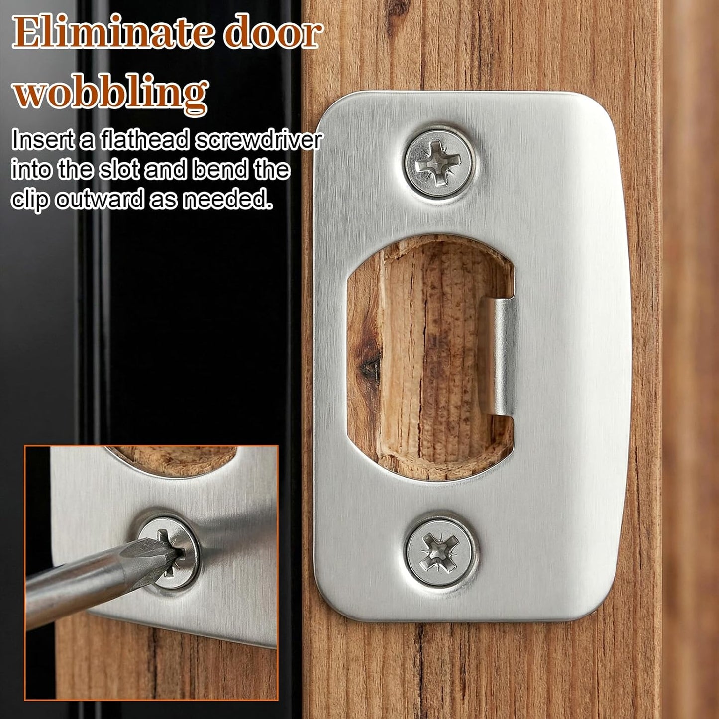 2 Pzas Placas Golpeo Puerta Interior Universal Redondas