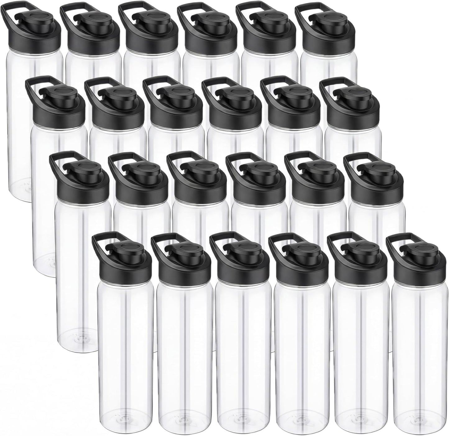 24 Botellas Agua 24oz Reutilizables A Prueba Fugas