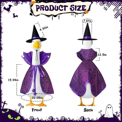 Traje ganso bruja 23pulg disfraz Halloween estatua cemento