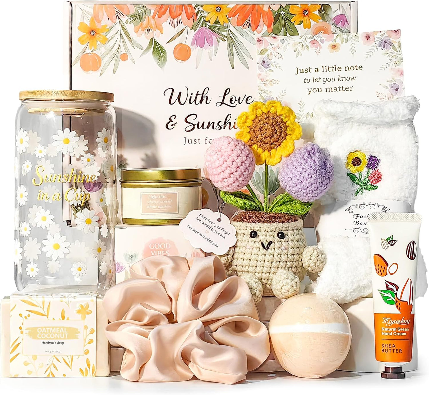 Cestas de regalo para mujer, madre, esposa, abuela, hija, spa y cumpleaños