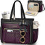 Bolsa trabajo mujer múltiples bolsillos soporte laptop