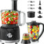 Juego molinillo pimienta licuadora procesador 11 en 1 cocina