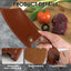 Funda cuero sintético para cuchillos chef y camping