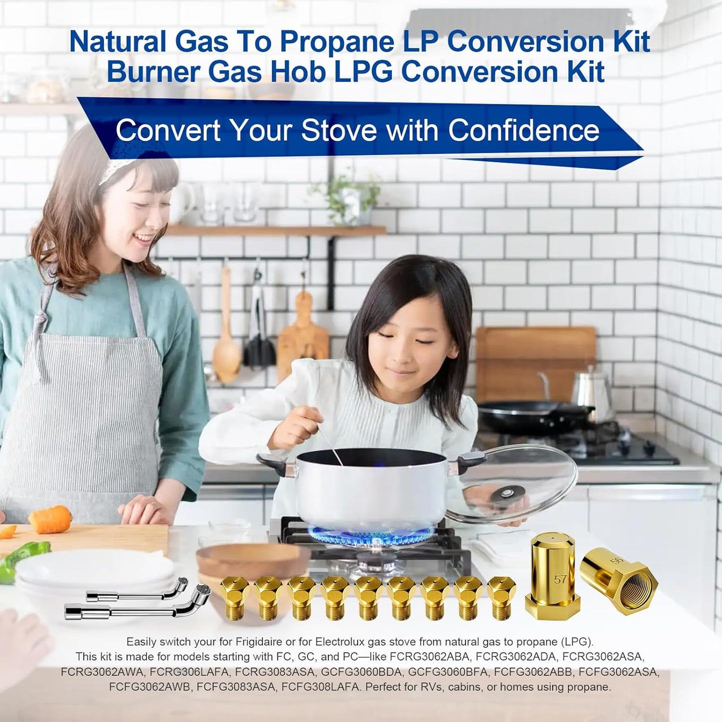Kit conversión gas natural a propano Frigidaire