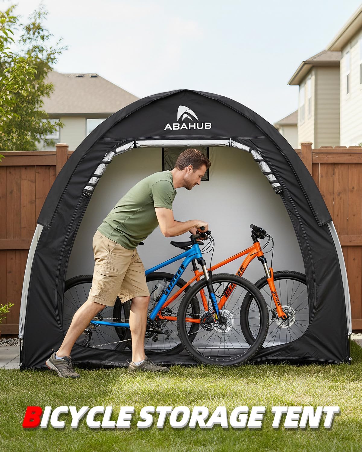 Tienda campaña bicicleta recubierta plata PU4000 impermeable