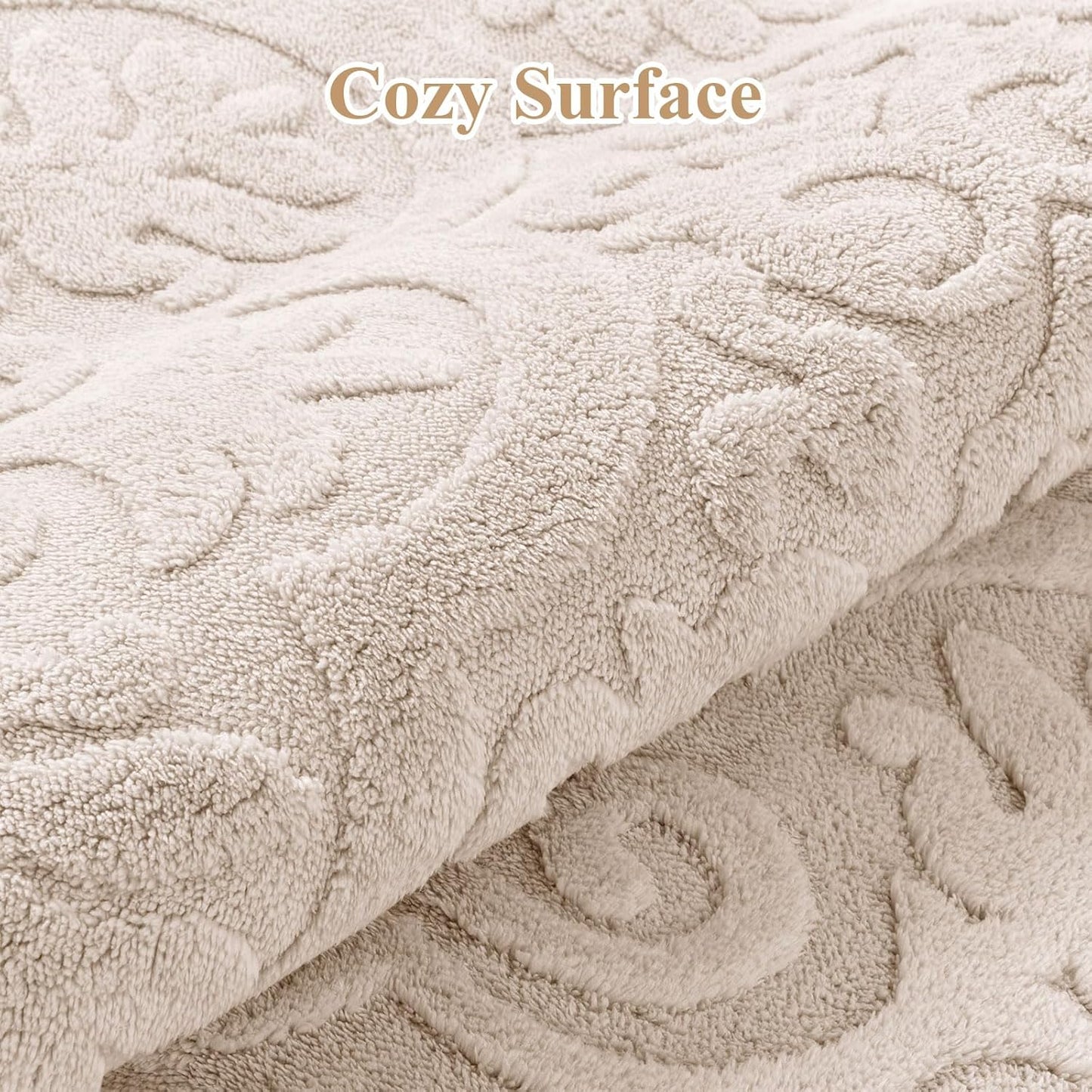 Alfombra lavable 5x7ft sala dormitorio antideslizante suave