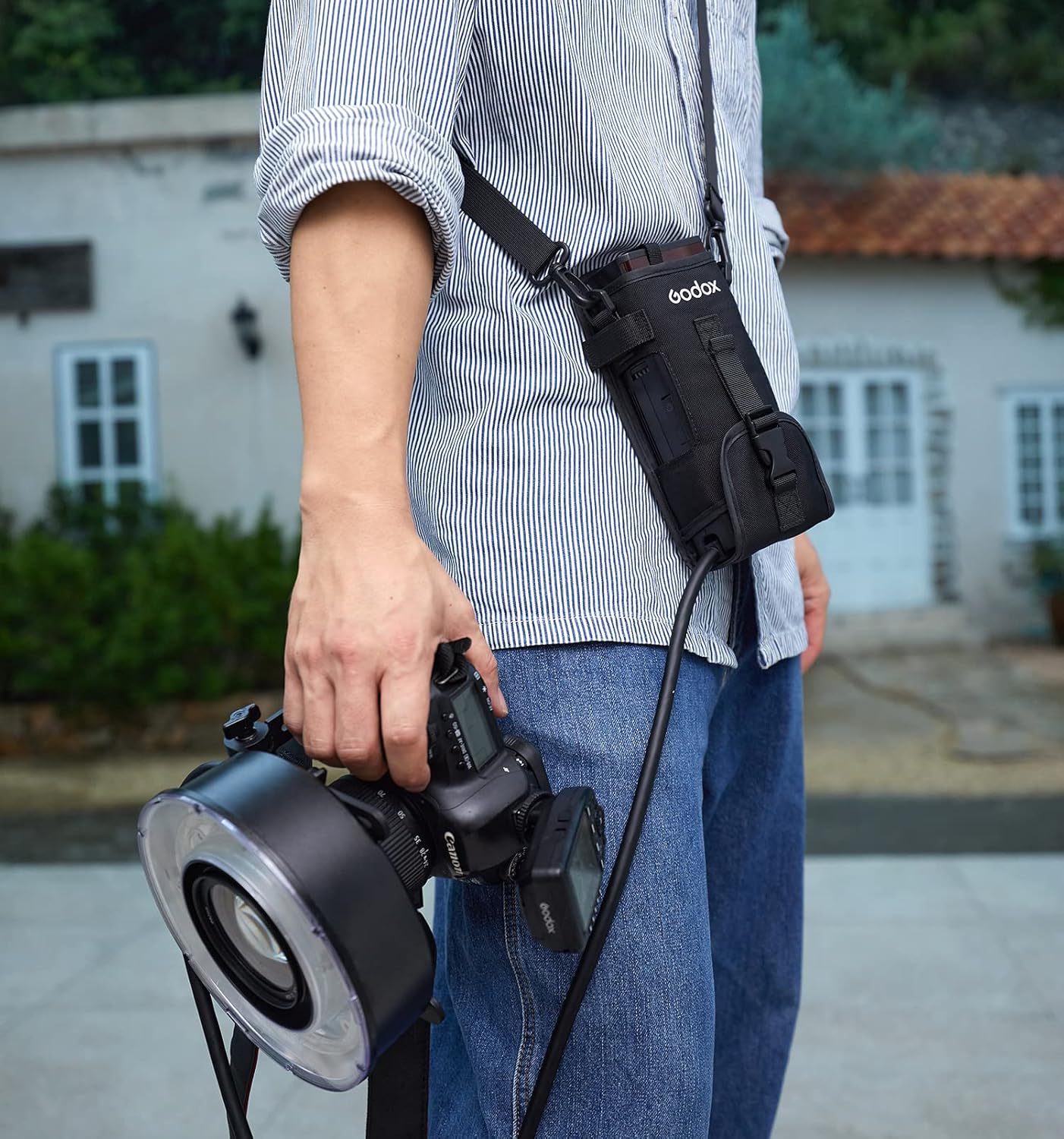 Bolso Cross Body Mini AD200 Pro II práctico portátil