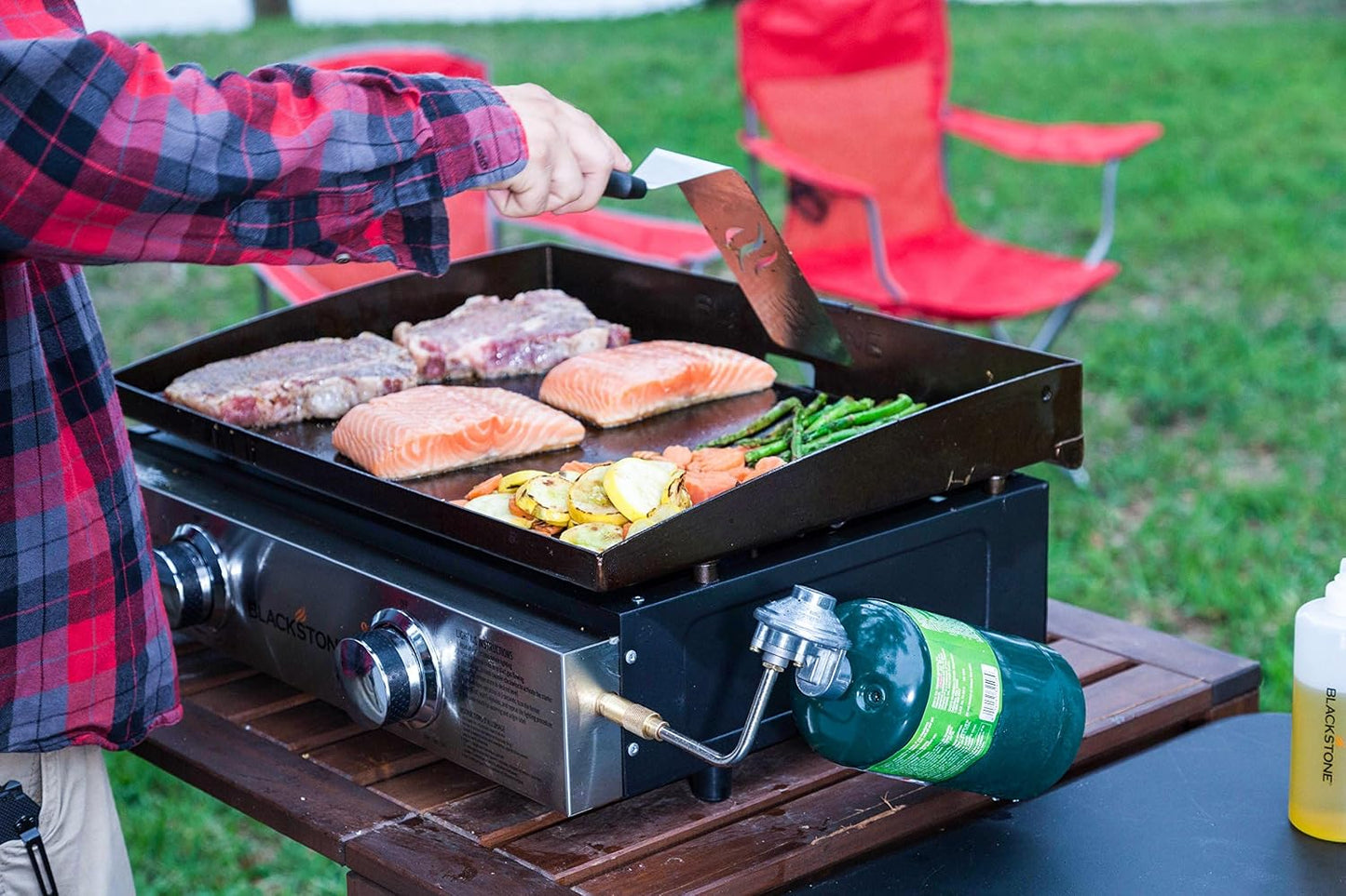 Regulador plancha parrilla Blackstone 17-22pulg 1-20libra Propano