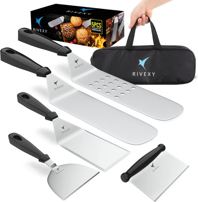 Kit 5 accesorios parrilla acero inox para Blackstone