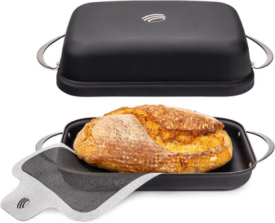 Horno Holandés Acero Carbono Pan Masa Madre Correa Silicona