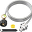 Filtro combustible calentador propano manguera 10ft acero inox