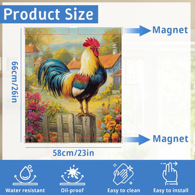 Cubierta magnética lavable para cocina y refrigerador 23x26 pulgadas