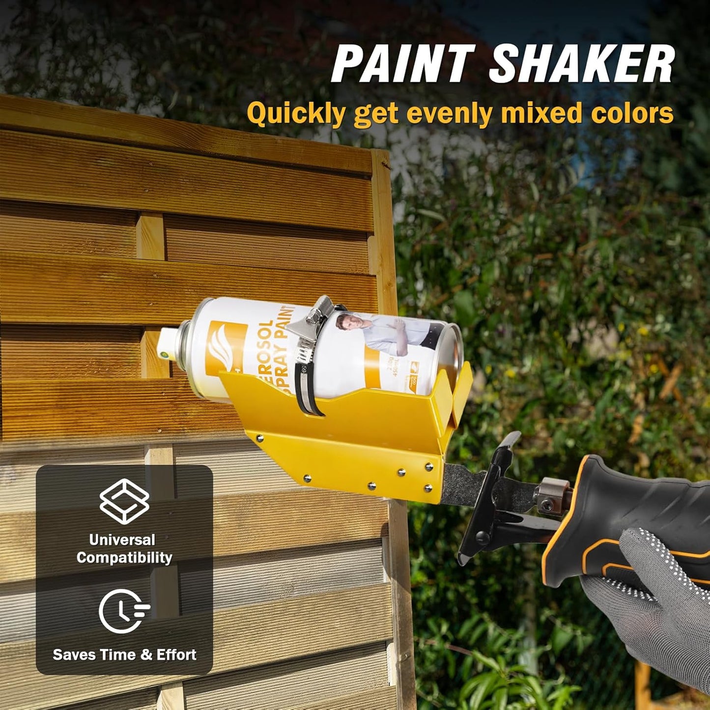Agitador pintura para latas aerosol 2-3pulg