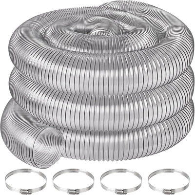 Manguera PVC 6x30ft para colector polvo carpintería