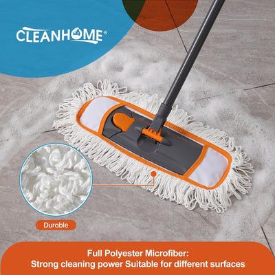 Almohadillas microfibra para fregona Fit Dust Mop 4 pzas