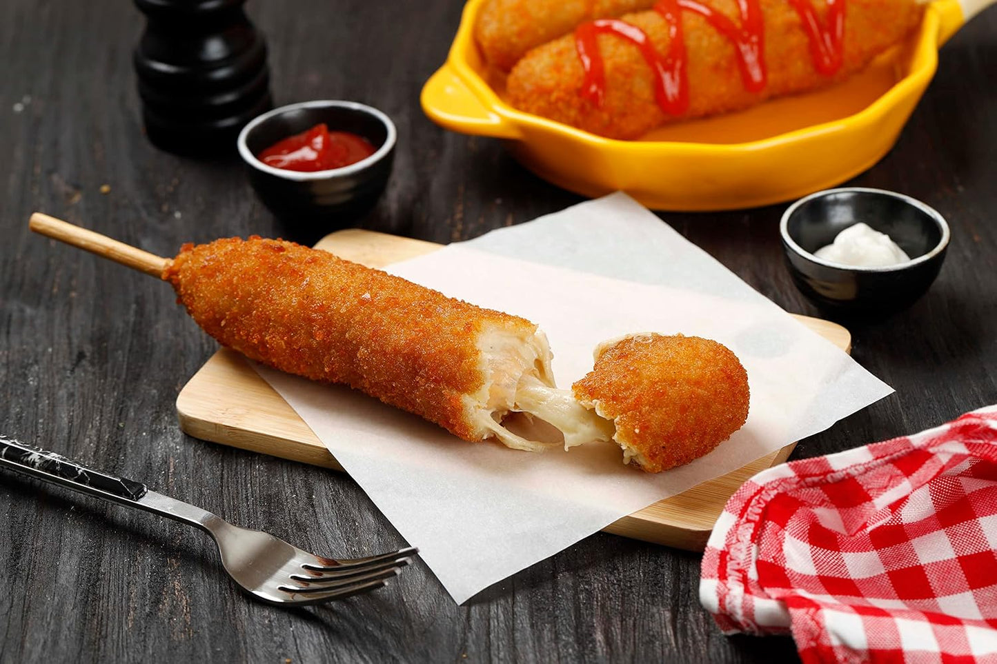 Brochetas bambú perros 8.75pulg 1000uds caja