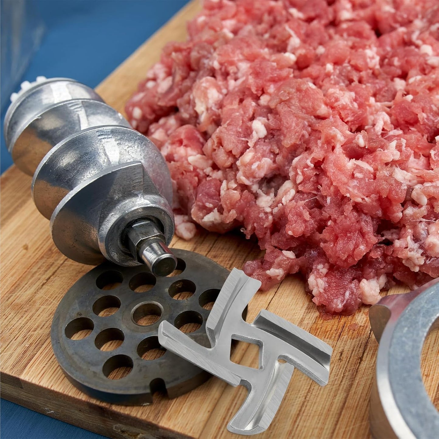 8 Cuchillas Acero Inox para Picadora Kitchenaid Hogar
