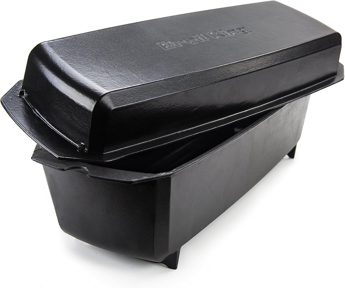 Asador costillas hierro fundido color negro