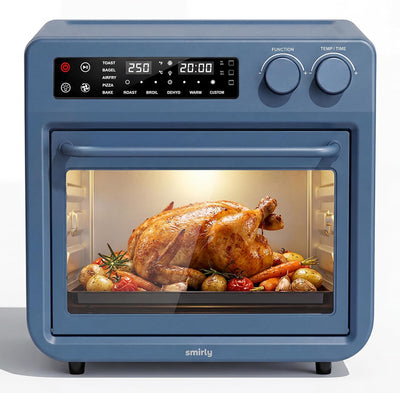 Horno Tostador Freidora Aire Digital 27qt Acero Inox