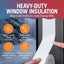 Cinta sellado ventana blanca 2pulg x100pies impermeable UV