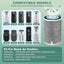 2 Filtros Repuesto HP201 HP302 Comp Shark H13 HEPA