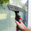 Herramienta 3en1 para limpiar ventanas con spray y microfibra