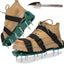 Zapatos aireador césped pala acero inox resistente universal