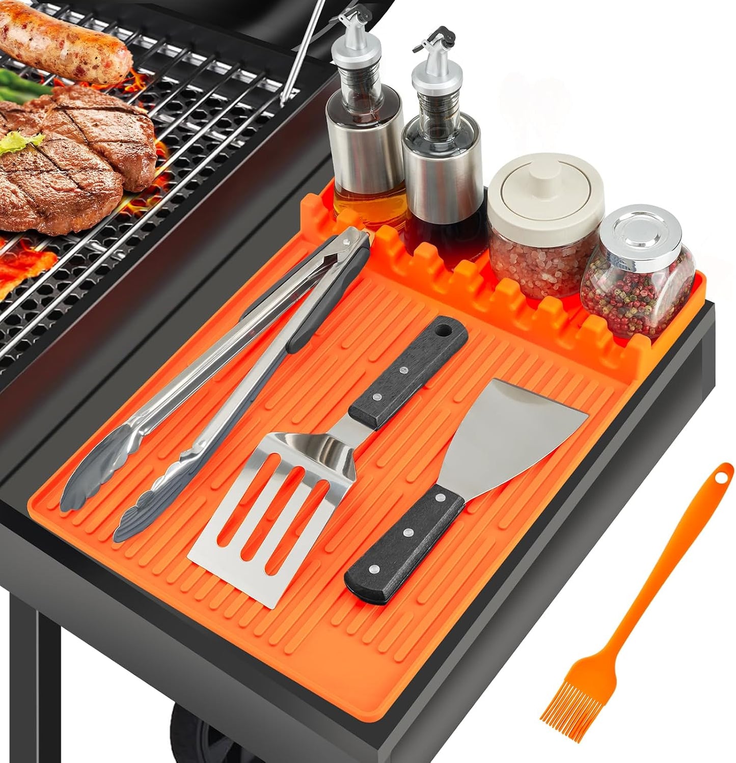 Alfombrilla silicona para parrilla Blackstone resistente calor