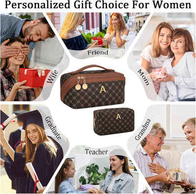 Bolso maquillaje mujer organizador cosméticos personalizado
