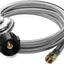 Regulador propano QCC1 5ft manguera acero inox 3/8 pulg