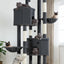 Árbol gatos XXL 84pulg escalada 5 postes 3 plataformas