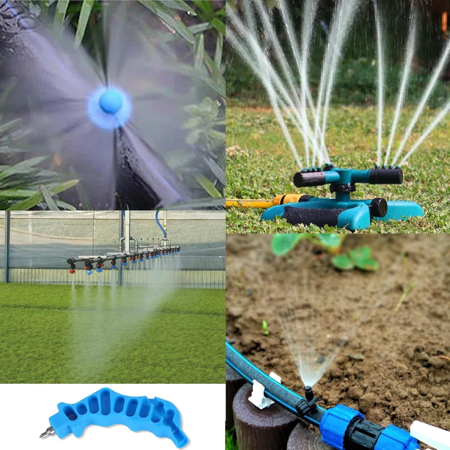 Perforadora tubo riego 2en1 con 20 tapones 1/4pulg