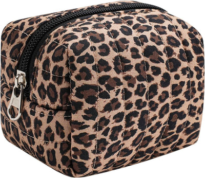 Bolsas cosméticos algodón acolchadas con cremallera mujer niña