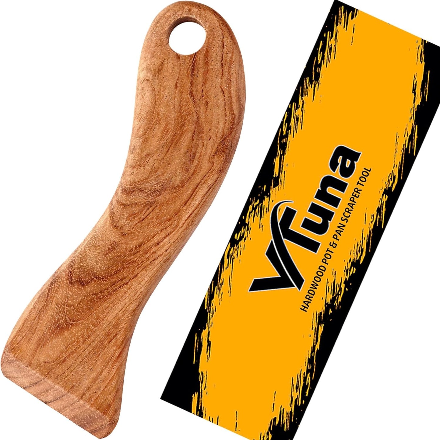 Raspador madera para ollas sartenes exfoliante cocina