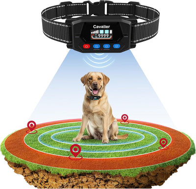 Valla eléctrica perros collar GPS 9999yd inalámbrica IP67