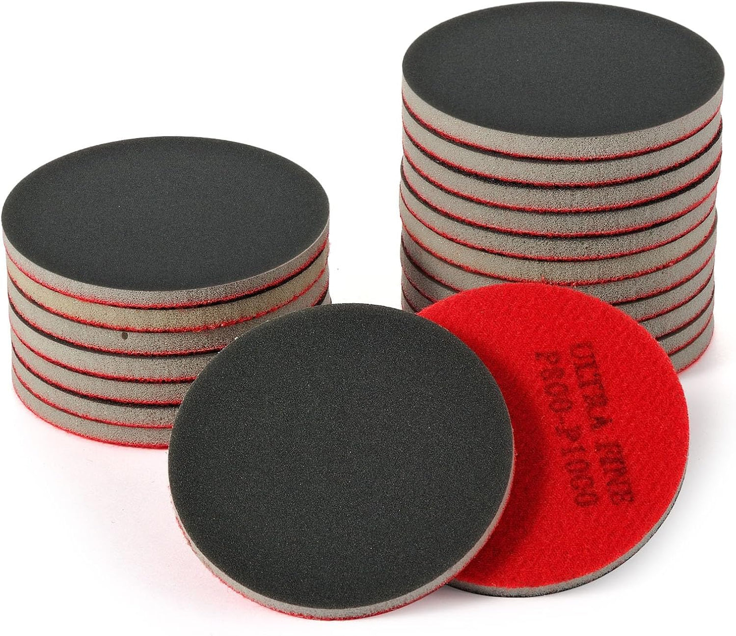 Set 20 Esponjas Lijado Espuma 3pulg Bloque 800-1000