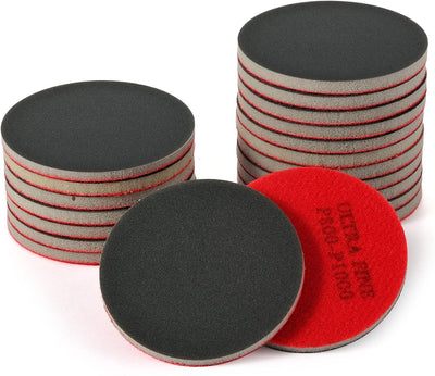 Set 20 Esponjas Lijado Espuma 3pulg Bloque 800-1000