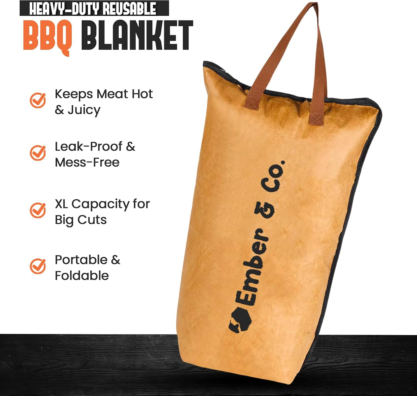 Manta aislante para carne fumar 21pulg