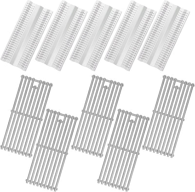 5 Rejillas Acero Inox 0.354pulg con 5 Domadores Blaze BLZ-5LP