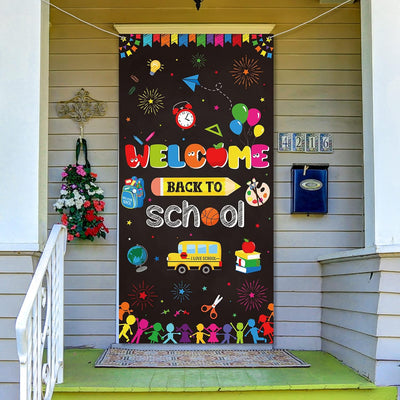 Pancarta colgante regreso a clases 70.8x35.4pulg
