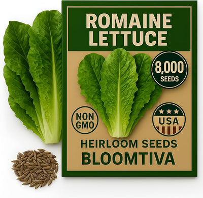 Semillas lechuga romana Parris Island Cos 8000 alta germinación