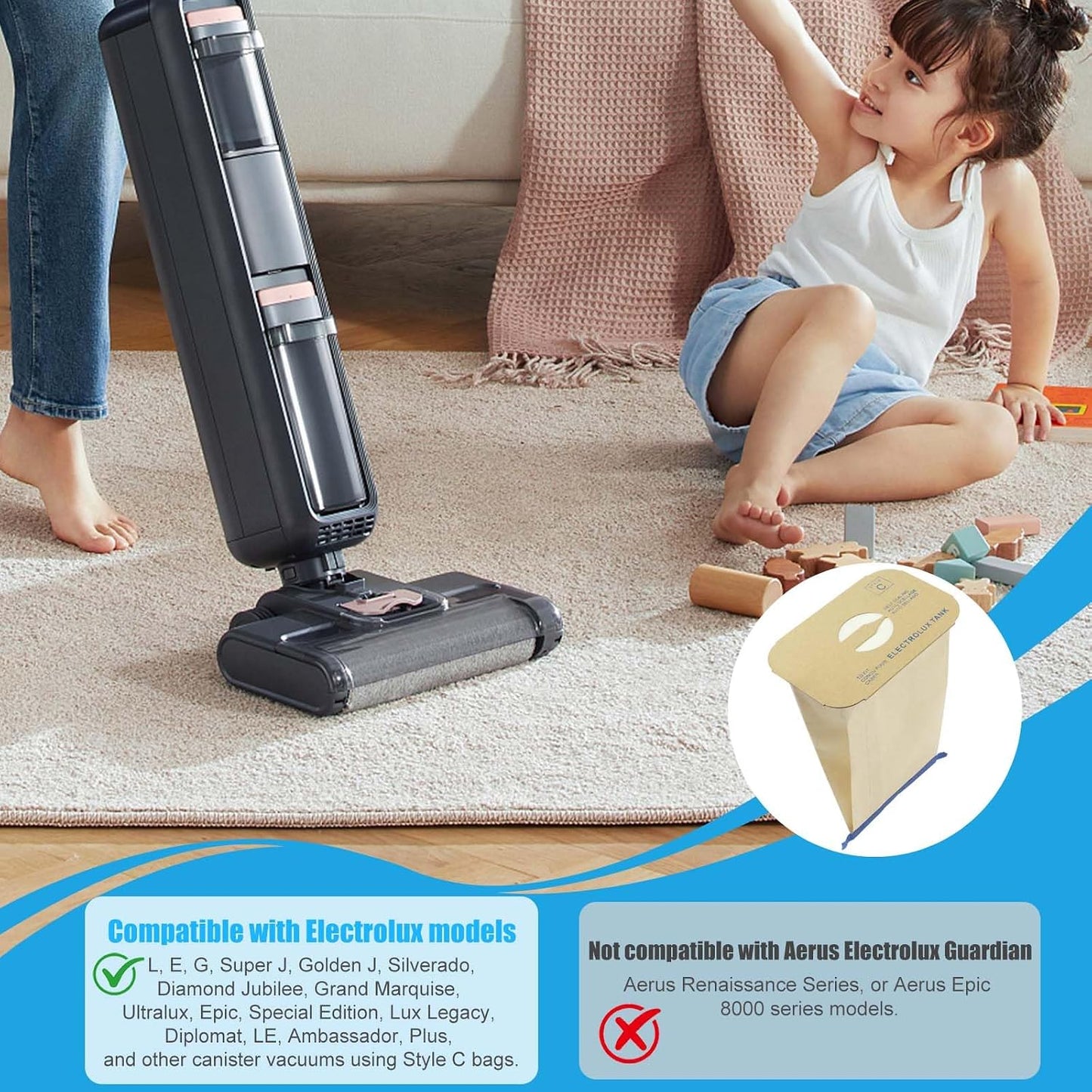 Bolsas aspirador Electrolux tipo C set 24